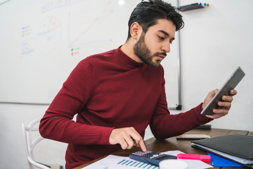 Budget tracking on a digital device